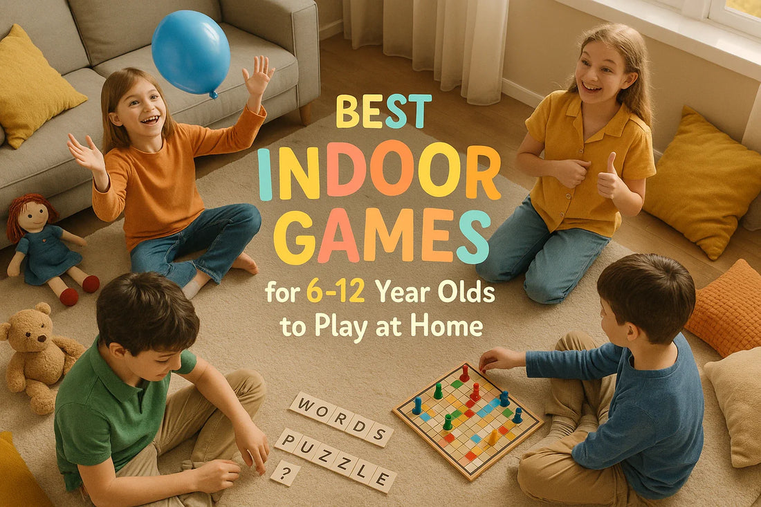 12 Expert-Approved Indoor Games for 6 12 Year Olds Without Equipment: The Ultimate Fun Guide for Parents