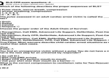 7 Ultimate Secrets to Ace Your Exam with Free CPR Test Questions and Answers PDF